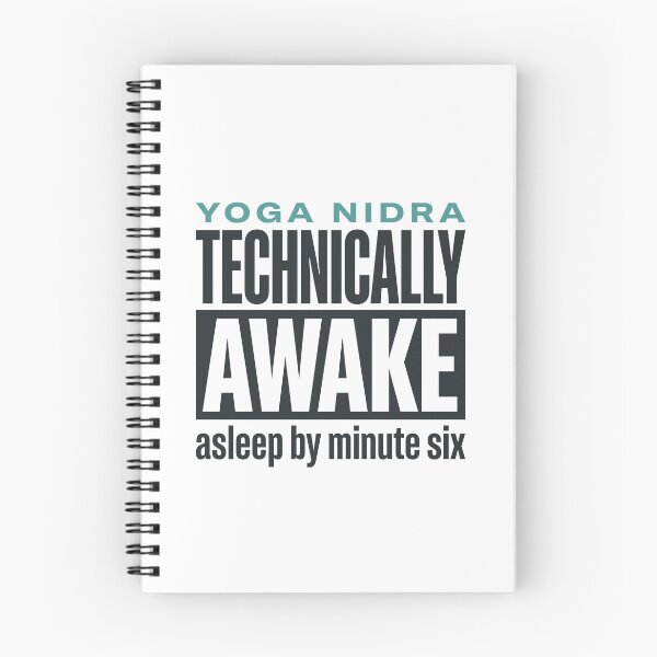 Item preview, Yoga Nidra Technically Awake Funny Yogic Sleep Humor designed and sold by Osmose-Studio.