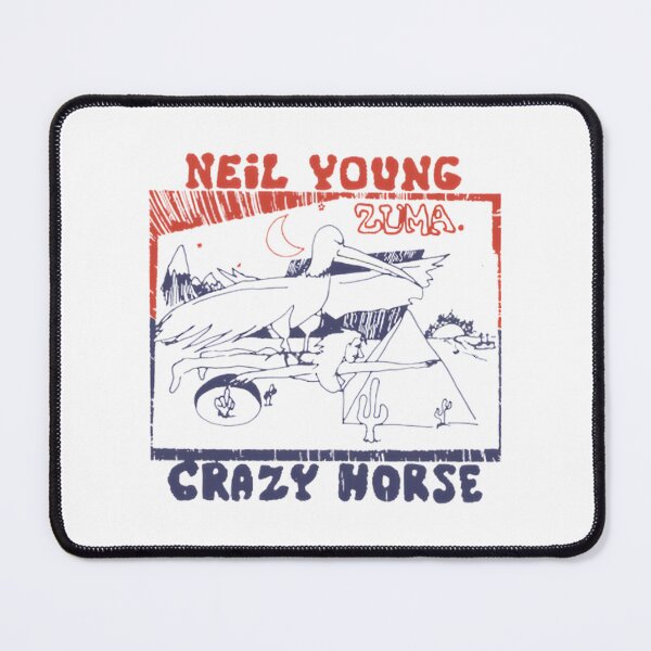 Item preview, Vintage Classic Neil Young Crazy Horse Inspired Fan Art Design designed and sold by nyash.