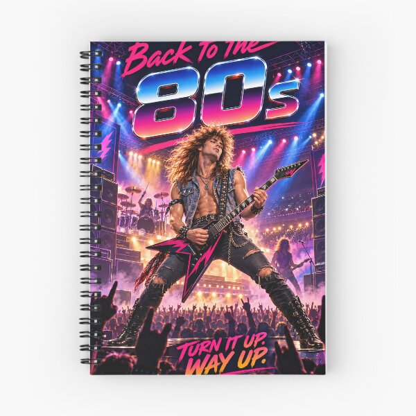 Item preview, Back to The 80's: Rock! Turn It Up! designed and sold by Moviebuff91.