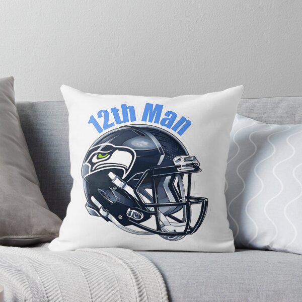 Artikelvorschau, Seattle Seahawks inspiriertes Design für einen Footballhelm mit dem 12. Mann entworfen und verkauft von The-Chieftain.