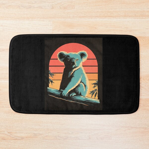 Item preview, Retro Sunset Koala Australian Wildlife Design designed and sold by D-Oles-Mercher.
