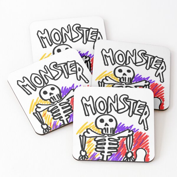 Item preview, MONSTER - colorful skeleton designed and sold by urkog.