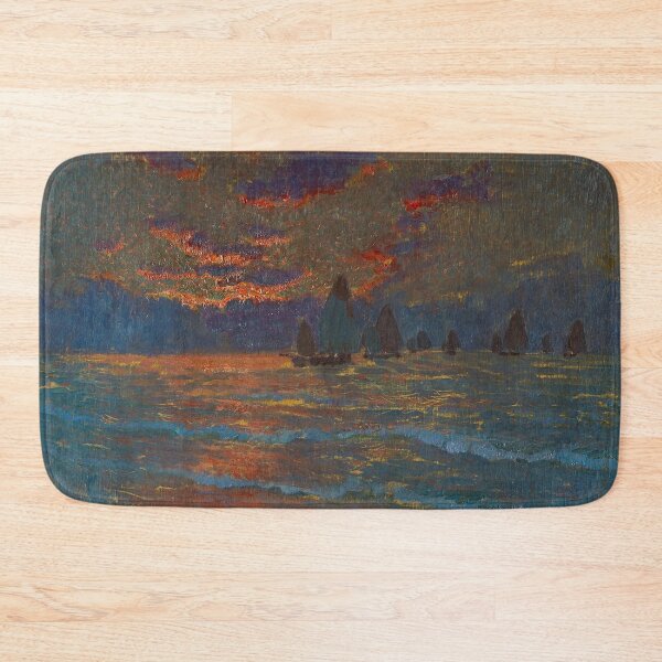 Item preview, Glauco Cambon | Sails at Sunset landscape painting designed and sold by Jéanpaul  Ferro.