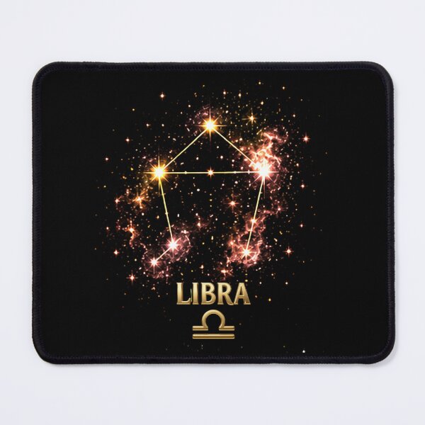 Item preview, Libra Zodiac Constellation – Golden Stars Celestial Astrology Design designed and sold by Classic Chaos Creations.