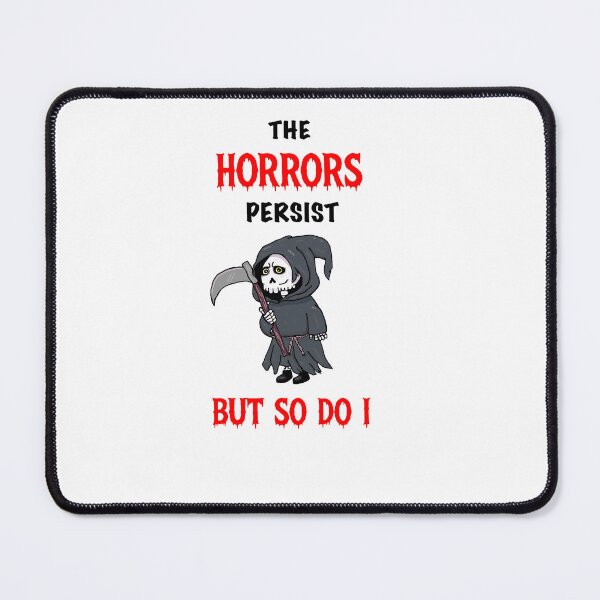Item preview, The Horrors Persist designed and sold by amylovesnewwave.