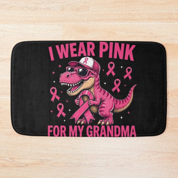 Item preview, I Wear Pink For My Grandma Breast Cancer Awareness Dinosaur designed and sold by New Art.