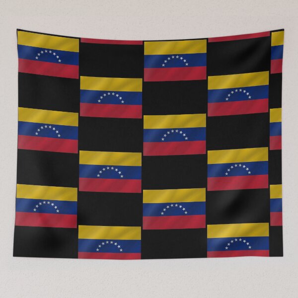 Item preview, Venezuelan Flag Wave Venezuela Pride Design designed and sold by YAZ.