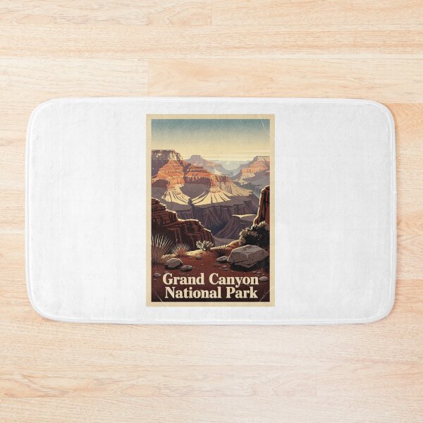 Item preview, Grand Canyon National Park Vintage Travel Art designed and sold by Teelogic.