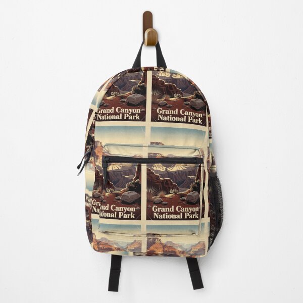 Item preview, Grand Canyon National Park Vintage Travel Art designed and sold by Teelogic.