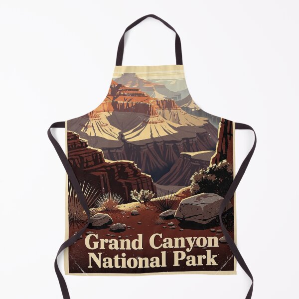 Item preview, Grand Canyon National Park Vintage Travel Art designed and sold by Teelogic.