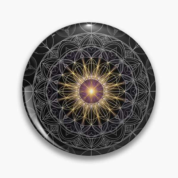 Item preview, Monad Sacred Geometry Mystic Mandala Art designed and sold by NeoArcanaShop.
