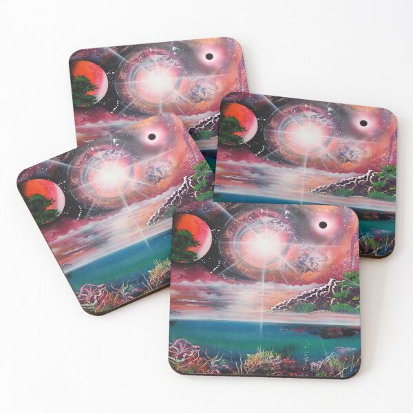 Item preview, Cosmic Nebula Abstract Spray Paint Art designed and sold by Jackie Gatzmer.