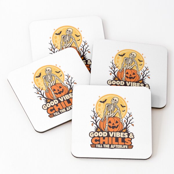Item preview, Good Vibes and Chills Till The Afterlife designed and sold by LuveraxArt.