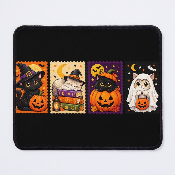 Item preview, Cute Halloween Black Cat Stamps Set designed and sold by Elite_Junkies.