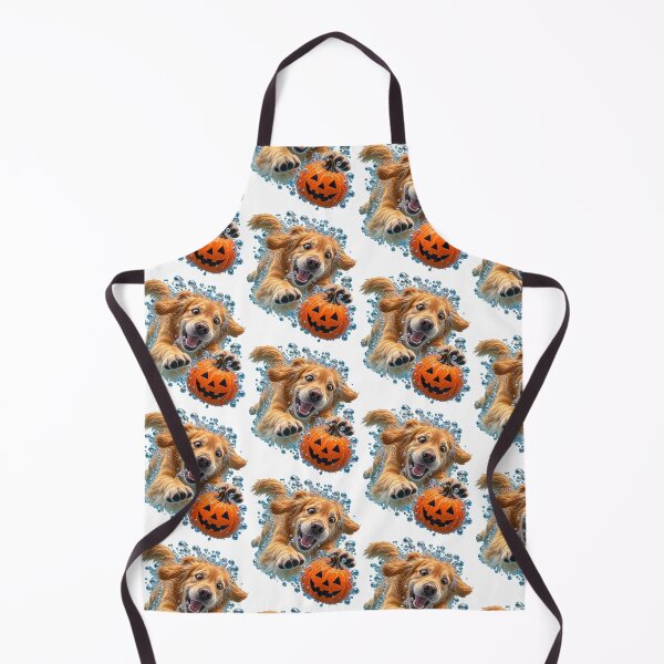 Item preview, Golden Retriever Underwater Halloween Fun designed and sold by dogthingsclub.