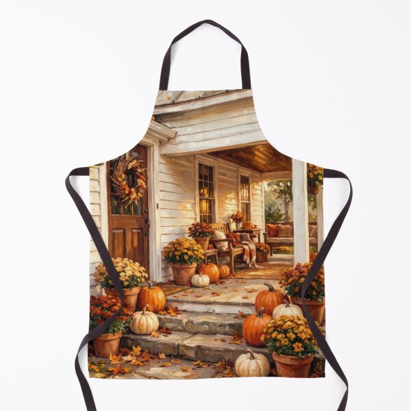 Item preview, Autumn Farmhouse Porch designed and sold by RedPeaStudio.