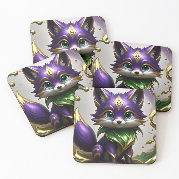 Item preview, cosmic poison fox kit designed and sold by sweetytops.