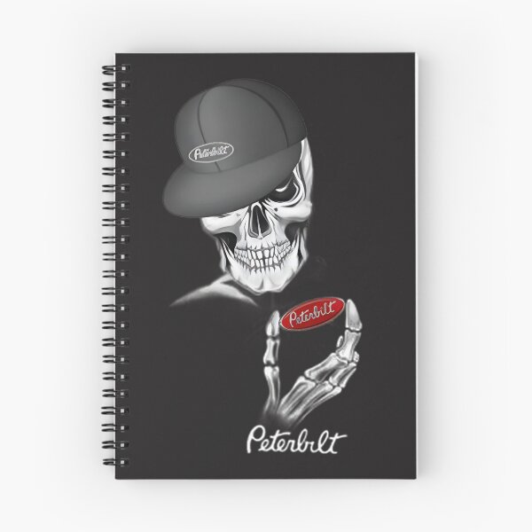 Item preview, Peterbilt Inspired Skeleton Hand Badge Design with Vintage Truck Emblem designed and sold by JeremyMcs.