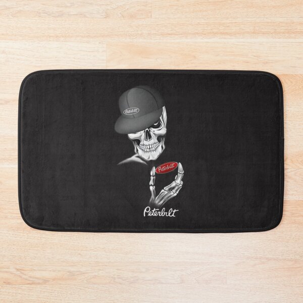 Item preview, Peterbilt Inspired Skeleton Hand Badge Design with Vintage Truck Emblem designed and sold by JeremyMcs.