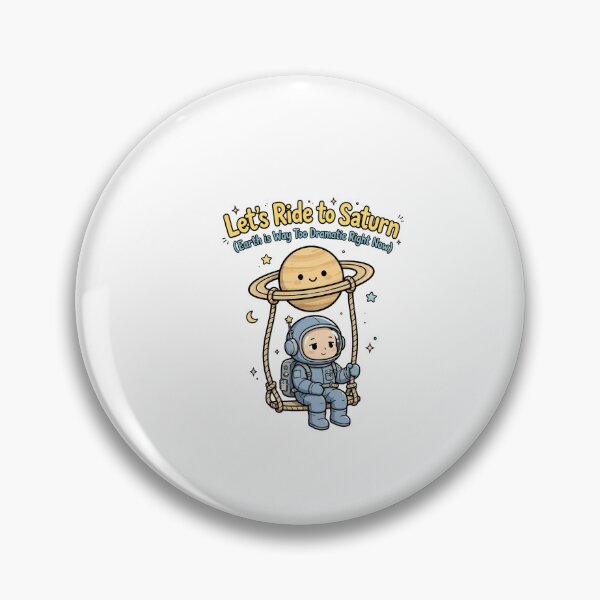 Item preview, Let's Ride To Saturn Earth Is Too Dramatic Funny Space Introvert Shirt designed and sold by ismai6.