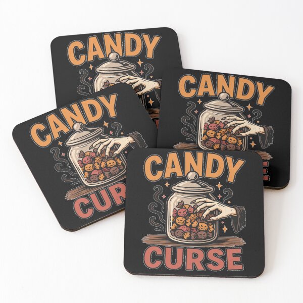 Item preview, Halloween Candy Jar – Candy Curse designed and sold by No Excuses Supply.