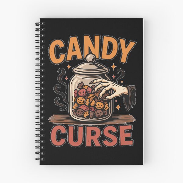 Item preview, Halloween Candy Jar – Candy Curse designed and sold by No Excuses Supply.