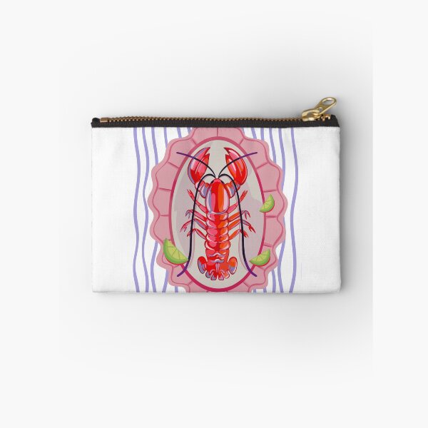Item preview, Colorful Lobster Plate Coastal Illustration designed and sold by mafervicenttin.