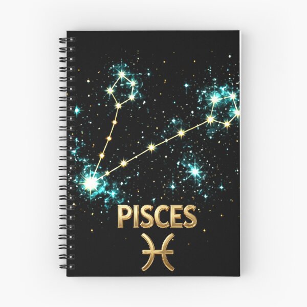 Item preview, Pisces Zodiac Constellation – Golden Stars Celestial Astrology Design designed and sold by Classic Chaos Creations.