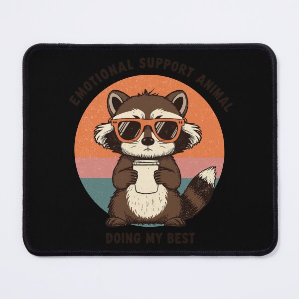 Item preview, Emotional Support Animal Humor designed and sold by ChicTrendz.