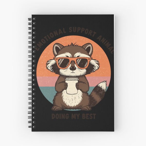 Item preview, Emotional Support Animal Humor designed and sold by ChicTrendz.