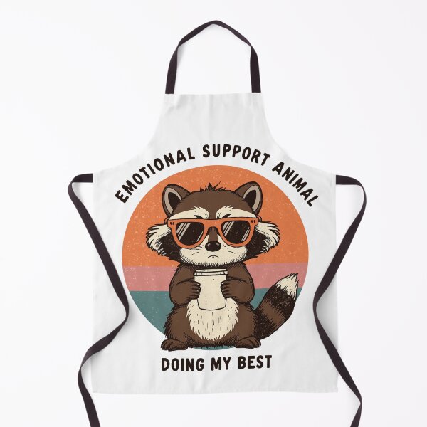 Item preview, Emotional Support Animal Humor designed and sold by ChicTrendz.