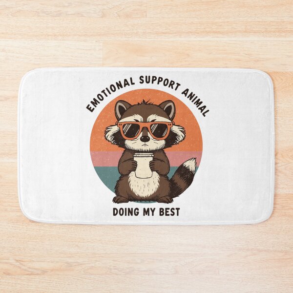 Item preview, Emotional Support Animal Humor designed and sold by ChicTrendz.