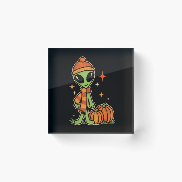 Item preview, Alien Pumpkin Autumn Halloween designed and sold by Moizento.