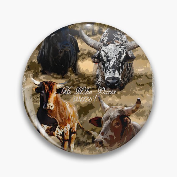 Item preview, Rodeo Bucking Bulls and Rough Stock Action Design for Western Sports Fans designed and sold by hannahnormann.