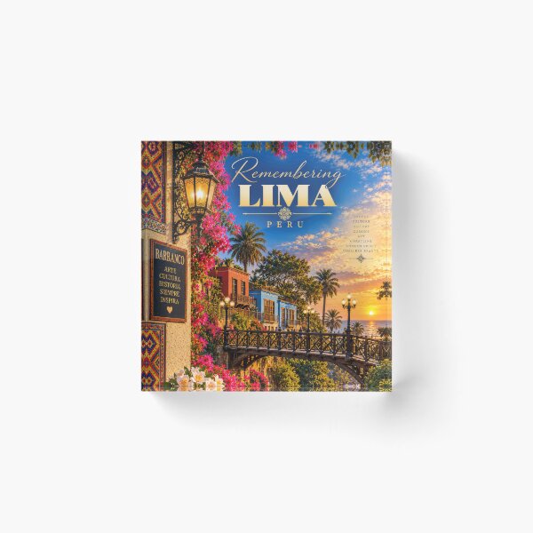 Item preview, Remembering Lima designed and sold by Elisabeth Lucas.