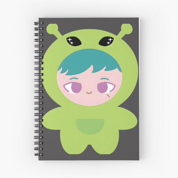 Item preview, Alien Tak Sci-Fi Extraterrestrial Illustration Design designed and sold by SpaceWaifu.