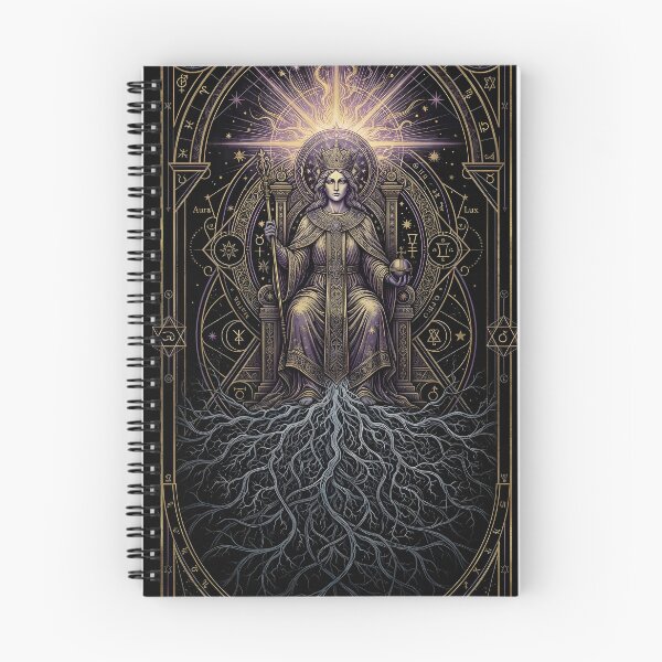 Item preview, Sophia Gnostic Goddess Tarot Card Art designed and sold by NeoArcanaShop.