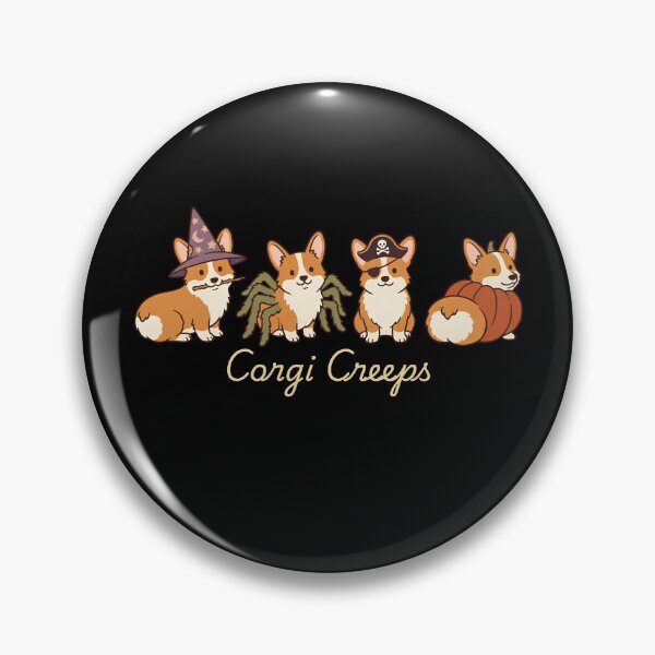 Item preview, Corgi Creeps Halloween Corgi Dog Costume Spooky Season designed and sold by kuwagatamushi.