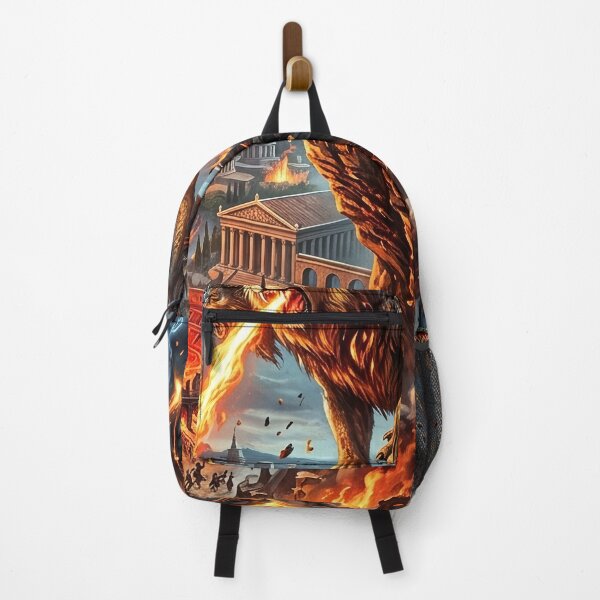 Item preview, Chimera Burning Roman Colosseum - Fantasy Scene designed and sold by Lucid Dream Pixel.