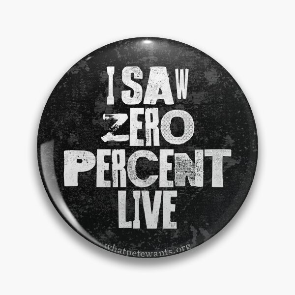 Item preview, Zero Percent LIVE! designed and sold by whatpetewants.