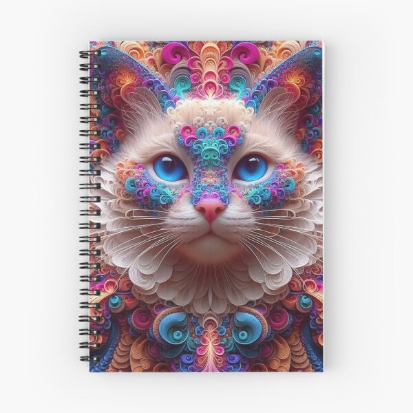 Item preview, Fractal kitty designed and sold by KingsArtworx 2.