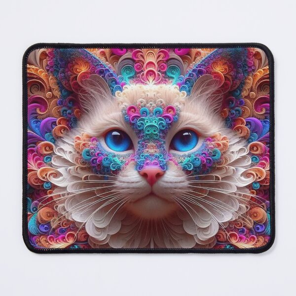 Item preview, Fractal kitty designed and sold by KingsArtworx 2.