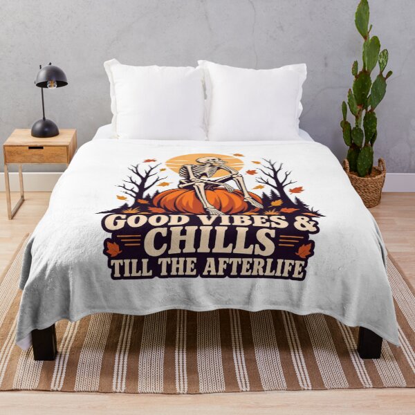 Item preview, Good Vibes and Chills Till The Afterlife designed and sold by LuveraxArt.