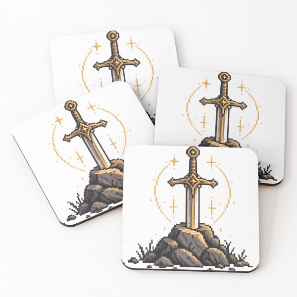 Item preview, The Chosen Sword - Medieval Pixel Art designed and sold by ZirionEstudio.