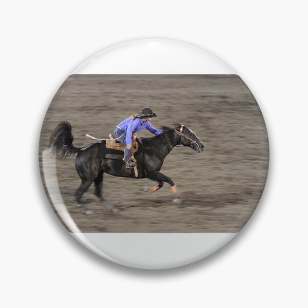 Item preview, Barrel Racing Horse Rider Western Rodeo Equestrian Design designed and sold by hannahnormann.