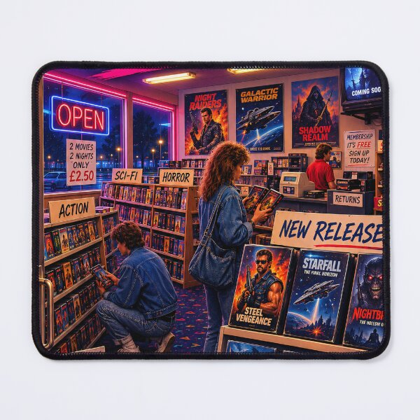 Item preview, Back to The 80's: The Video Store Be Kind Rewind! designed and sold by Moviebuff91.