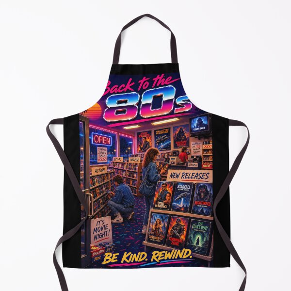 Item preview, Back to The 80's: The Video Store Be Kind Rewind! designed and sold by Moviebuff91.