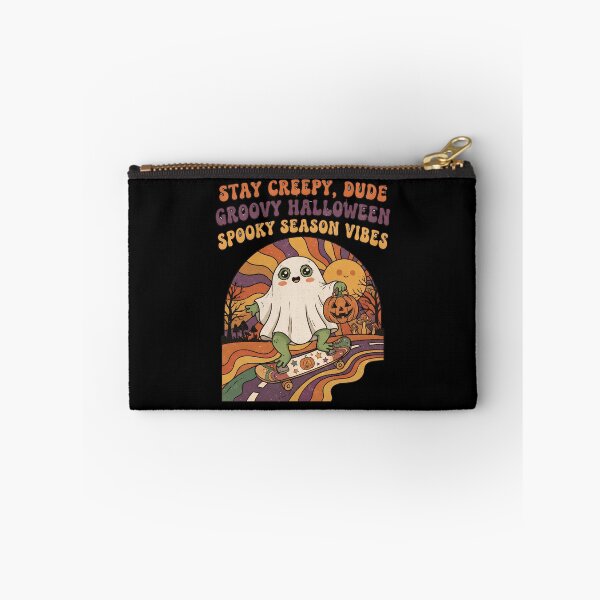 Item preview, Groovy Skater Ghost Froggy Dude Stay Creepy Halloween designed and sold by Basma Designs | Retro, Kawaii Shirts & Stickers.