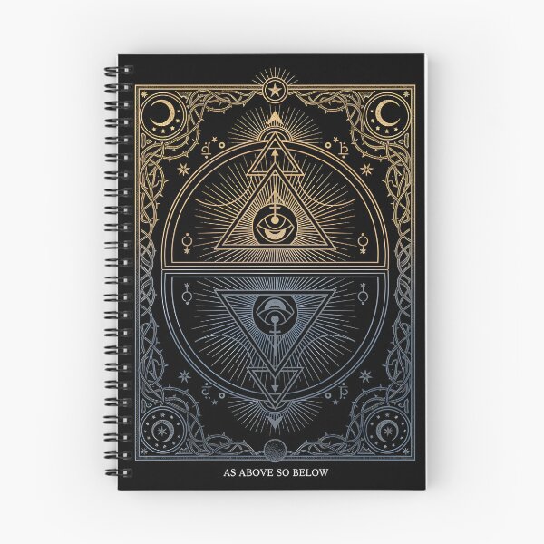 Item preview, As Above So Below Occult Sigil Design designed and sold by NeoArcanaShop.