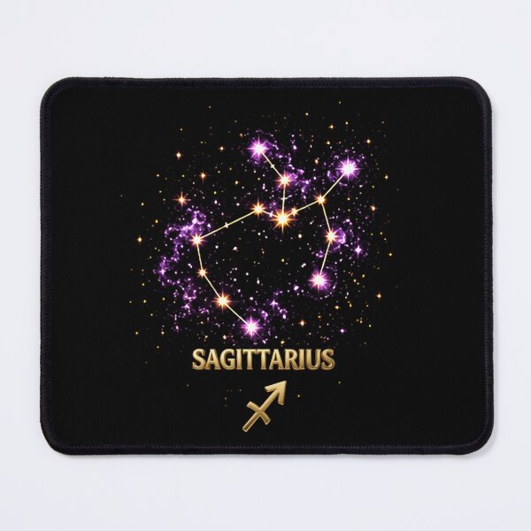 Item preview, Sagittarius Zodiac Constellation – Golden Stars Celestial Astrology Design designed and sold by Classic Chaos Creations.